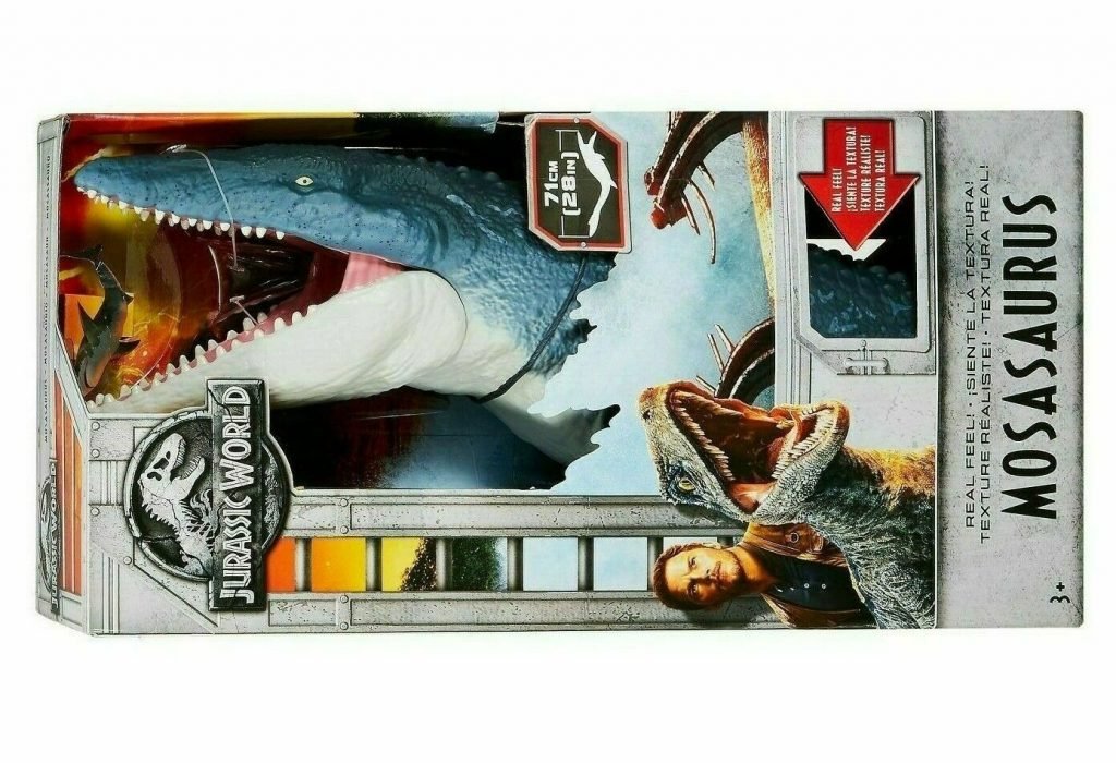 Mattel Jurassic World 2 Fallen Kingdom REAL FEEL MOSASAURUS DINOSAUR